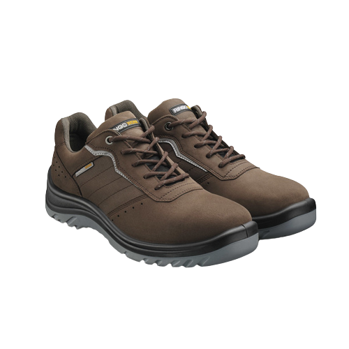 ZAPATILLA RINGO DRILL 02 COLOR MARRON C/P ACERO