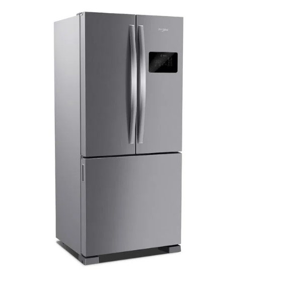HELADERA WHIRLPOOL WRO85AK 592L SIDE BY SIDE INVERTER