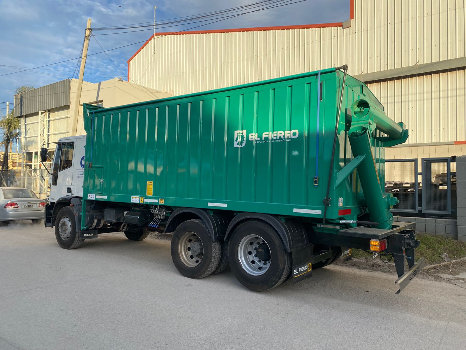 Carroceria para camion balancin 