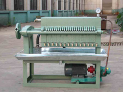Filtro Prensa De Placas Y Marcos De 200 Kg/h De Capacidad 