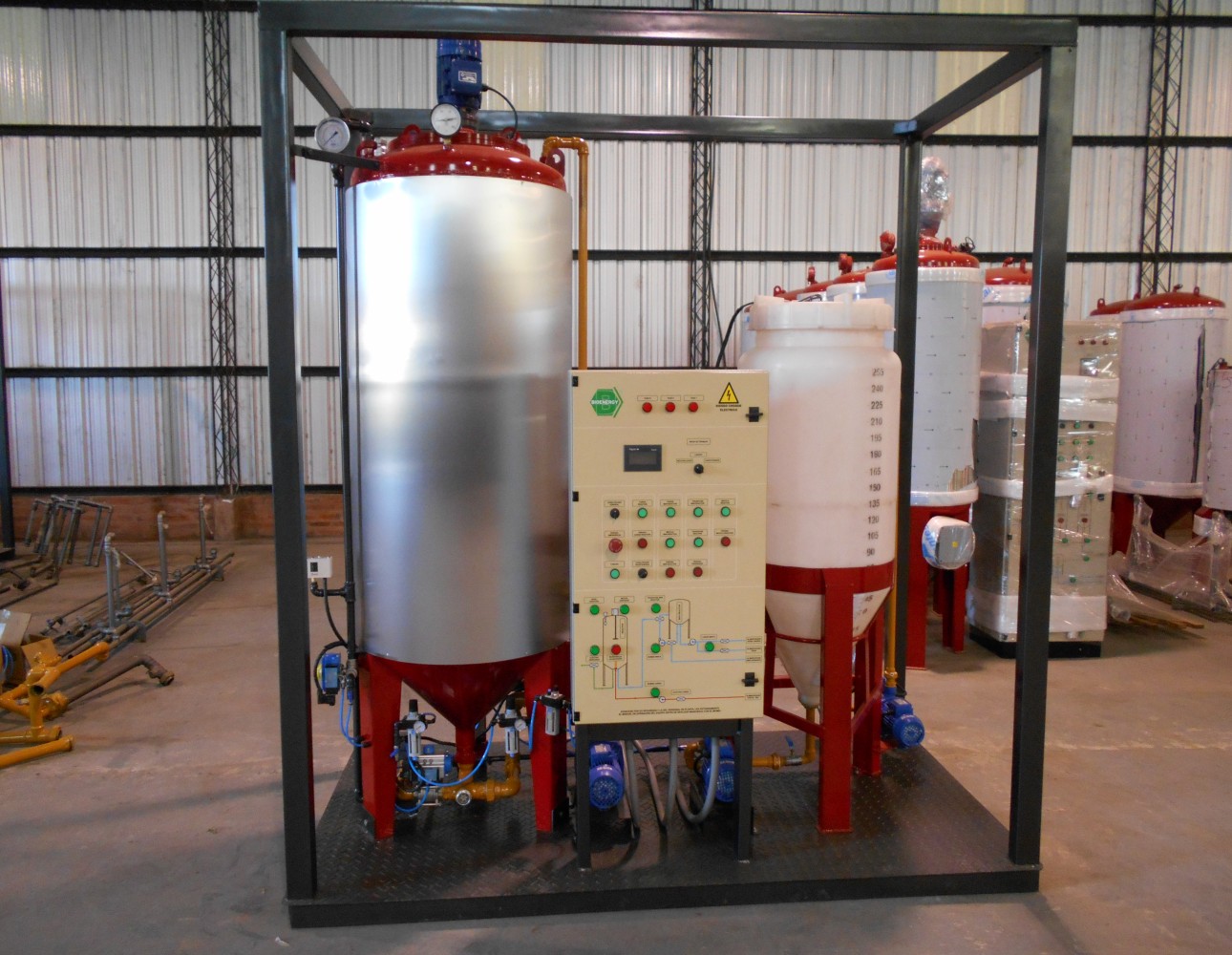 Equipo/reactor Desgomador/tratamiento De Aceites Vegetales