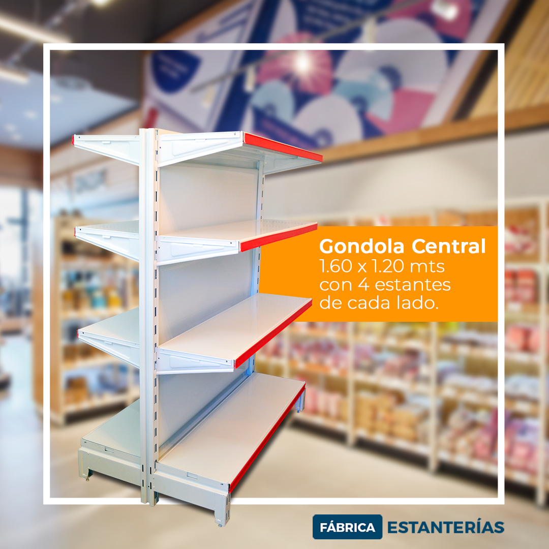 GONDOLA CENTRAL DE 1,75 MTS - TRAMO ADICIONIAL