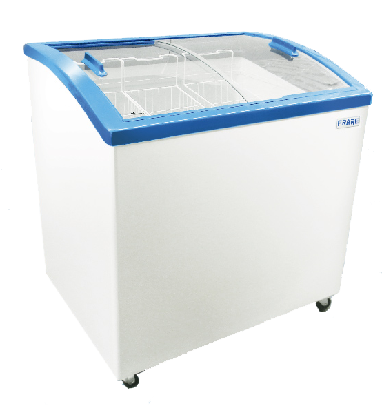 EXPOSITORA EH 120 VISION VIDRIO CURVO - 230 LITROS