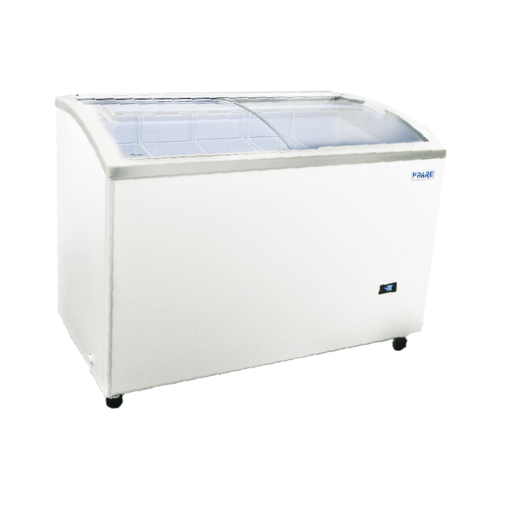 EXPOSITORA EH 200 VISION VIDRIO CURVO - 370 LITR