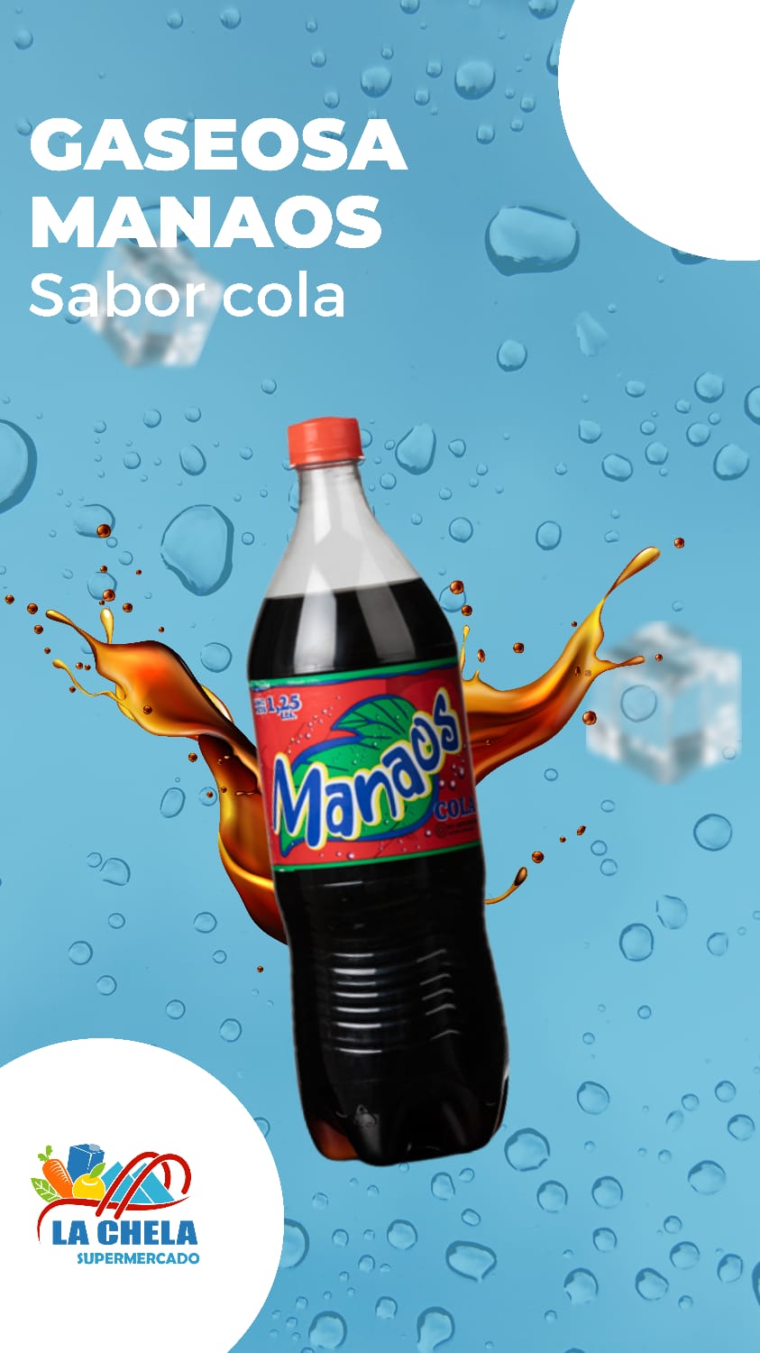 GASEOSA MANAOS X 2,25LTS
