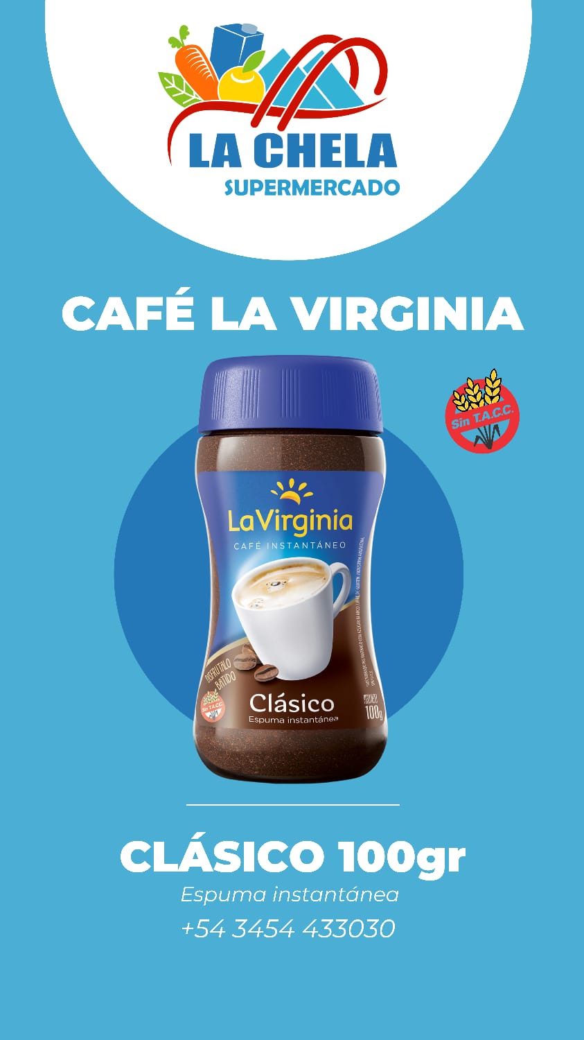 CAFE INSTANTANEO LA VIRGINIA x100gr