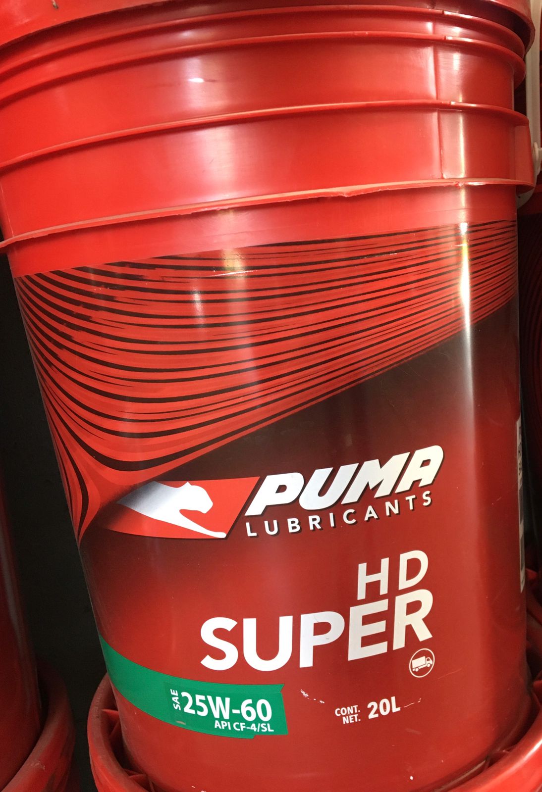 Aceite PUMA HD SUPER 25w-60 B.20L
