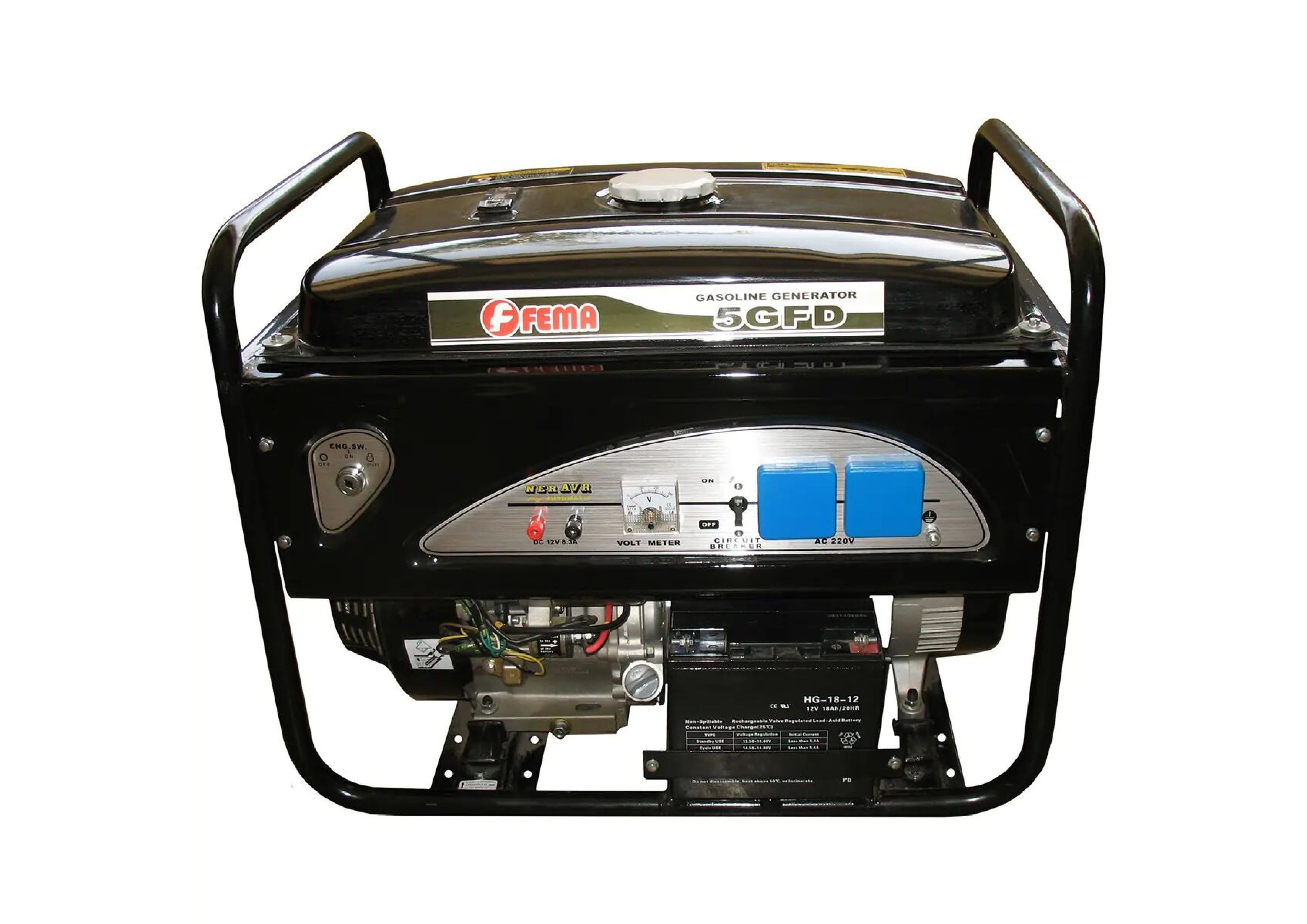 GENERADOR/GRUPO ELECTROGENO FEMA 6600 - 5500 W/6,5KVA
