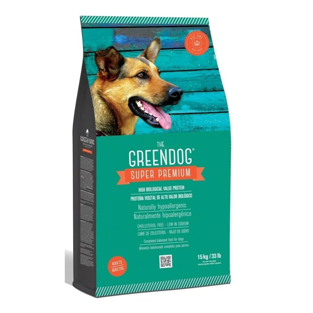 Alimento The Green Dog Super Premium Perro Adulto X 15 kg