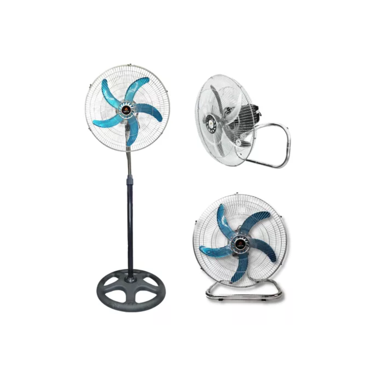 Ventilador Oryx 18´´ 3 En 1 5 Aspas De Metal 3 Velocidades