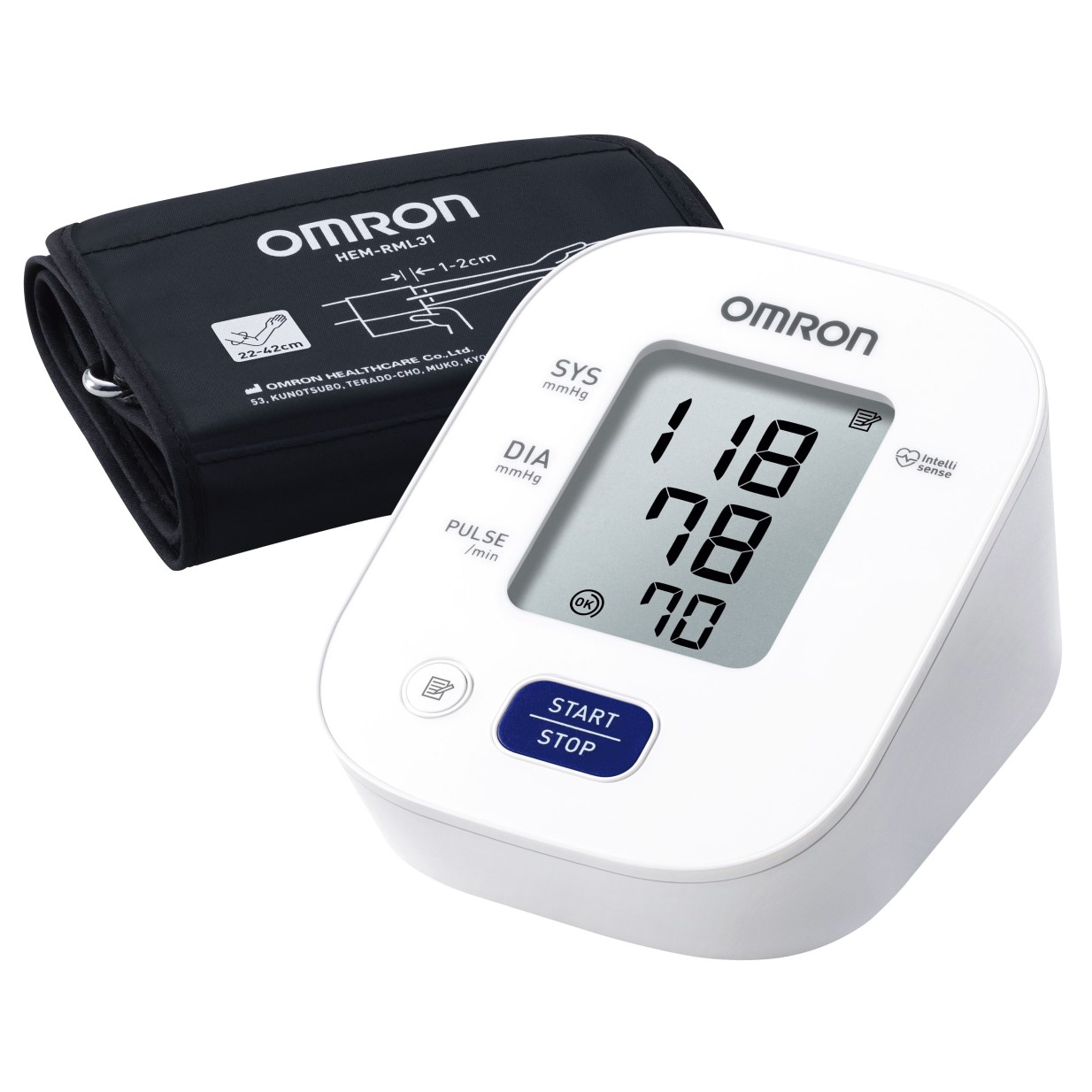 Tensiómetro Digital Automático De Brazo Omron Hem-7142