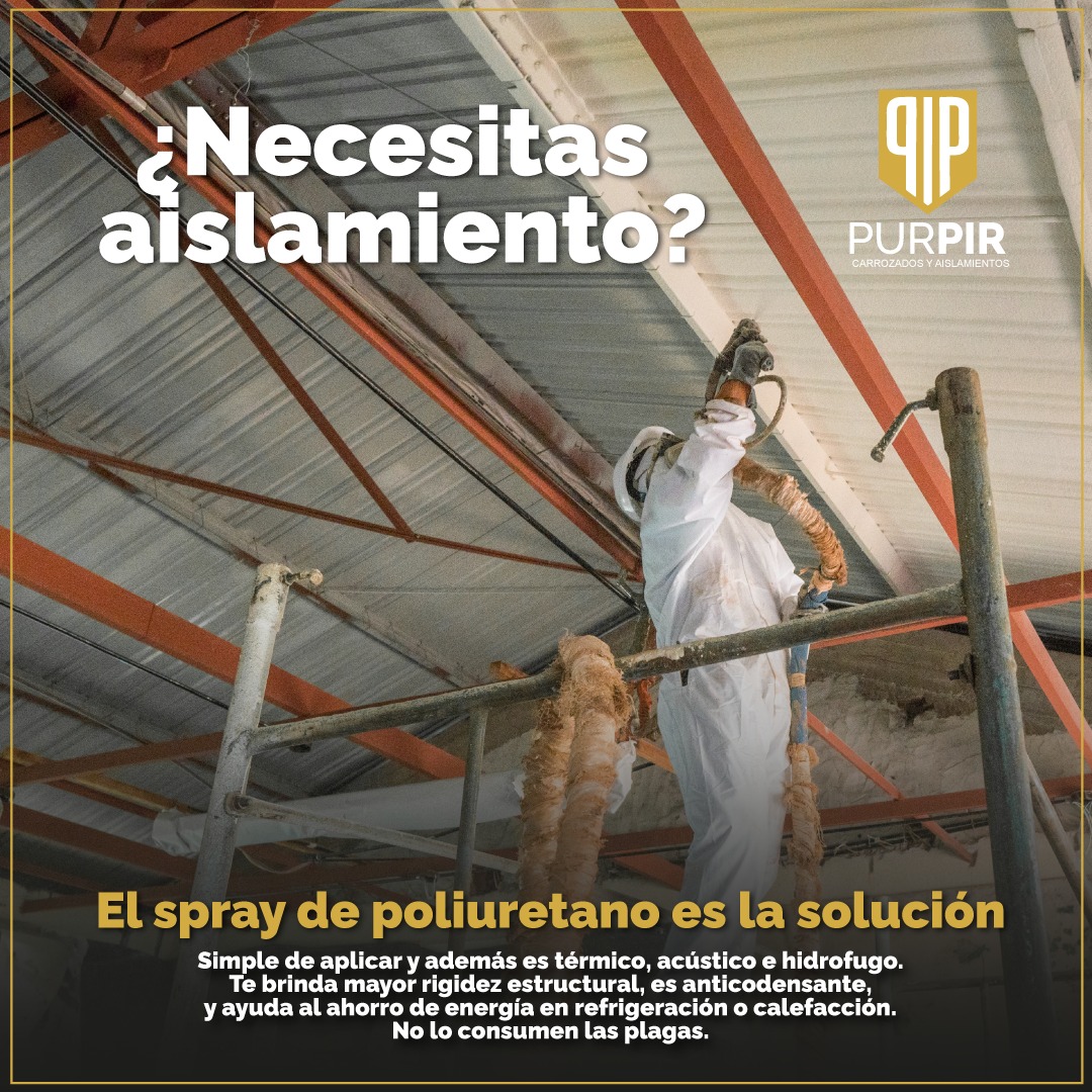 Aislación con Poliuretano Expandido