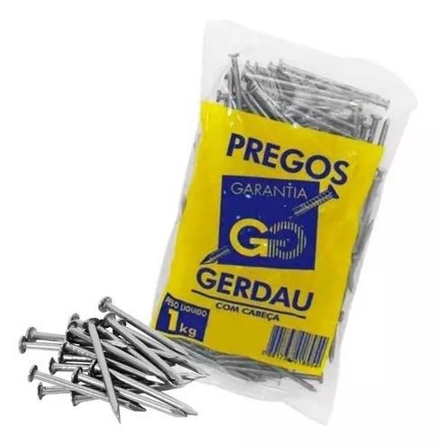 CLAVO PUNTA PARIS 3"X1KG. - BOLSA