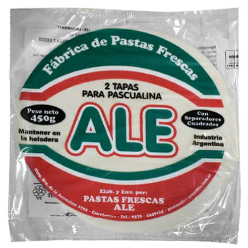 PASTAS FRSCAS ALE