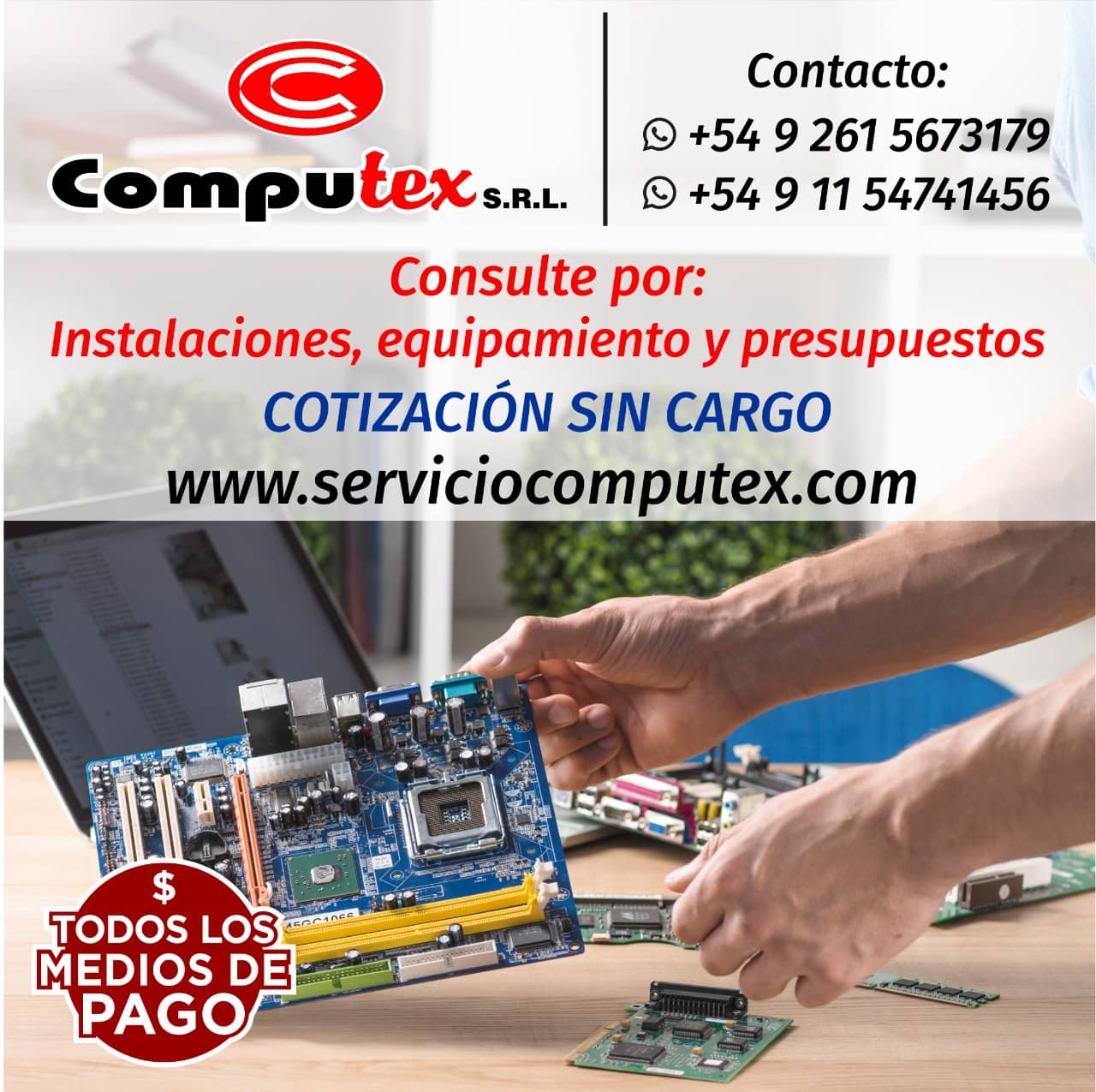 INSTALACION  DE CAMARAS DE SEGURIDAD, CABLEADOS DE DATOS, CONFIGURACIONES