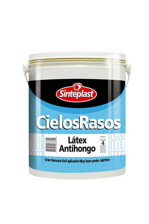 Latex Cielorraso Antihongo x 4 Lts