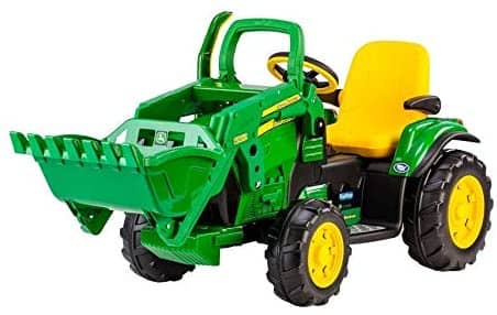TRACTOR CON PALA A BATERIA