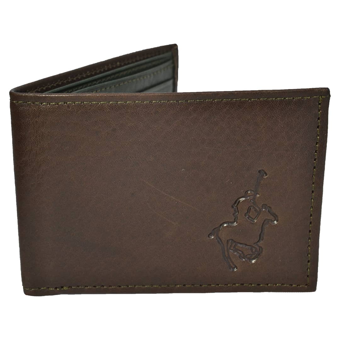 BILLETERA DE CUERO WELLINGTON POLO CLUB SIMPLE