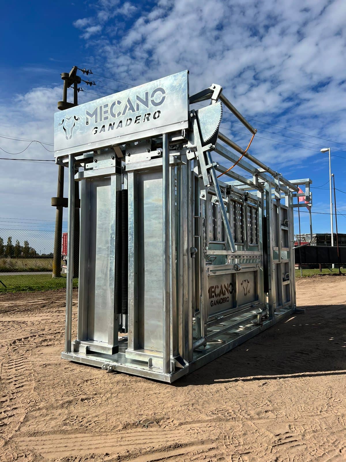 Casilla Gaucha galvanizada