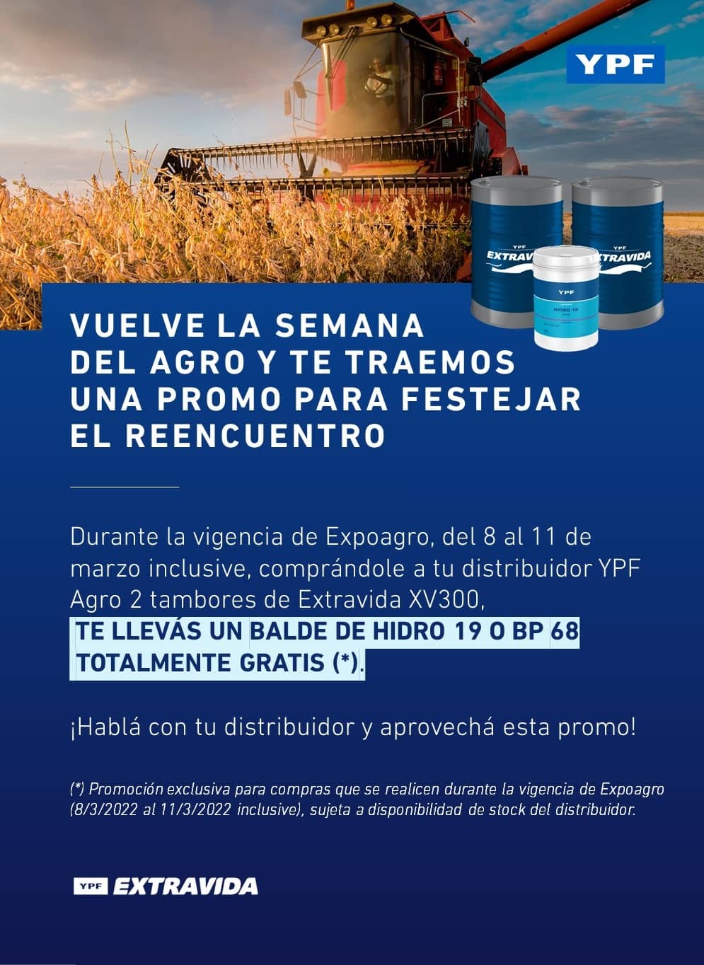 Lubricante YPF Extra Vida XV 300