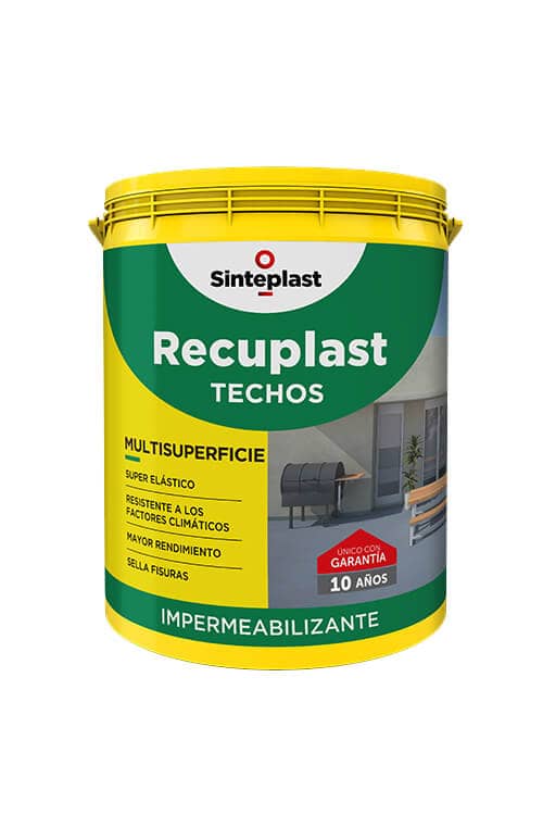 Impermeabilizante Recuplast Techos Blanco x 20 lts