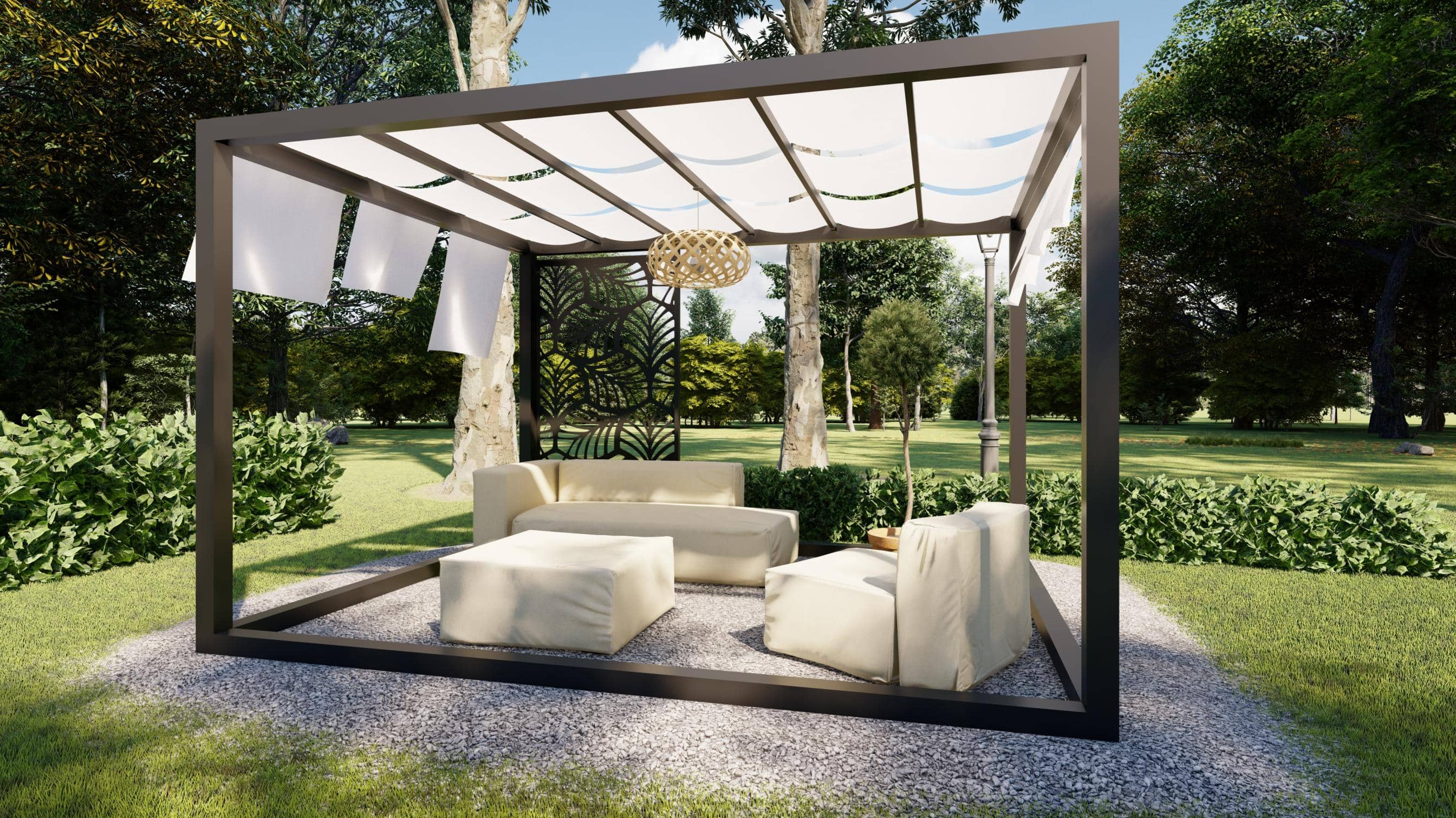 PERGOLA GALERIA MOOD SIN PISO