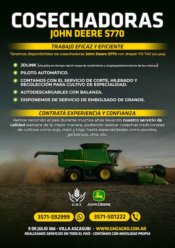 SERVICIO DE COSECHA