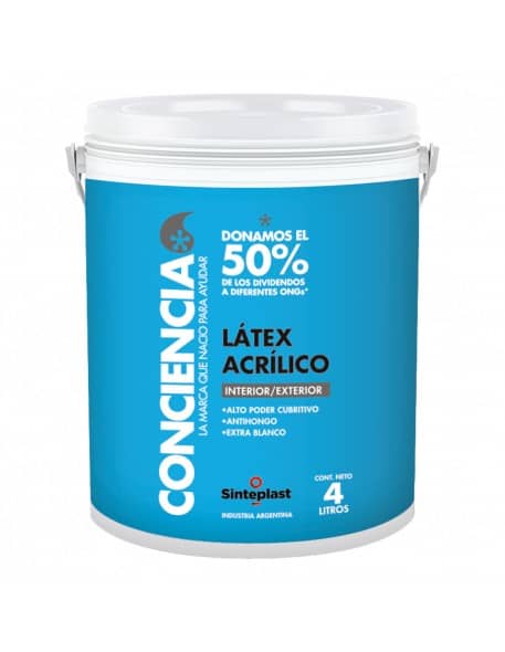 Latex Conciencia Interior/Exterior x 20 lts