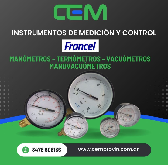 MANOMETROS, TERMOMETROS, VACUOMETROS