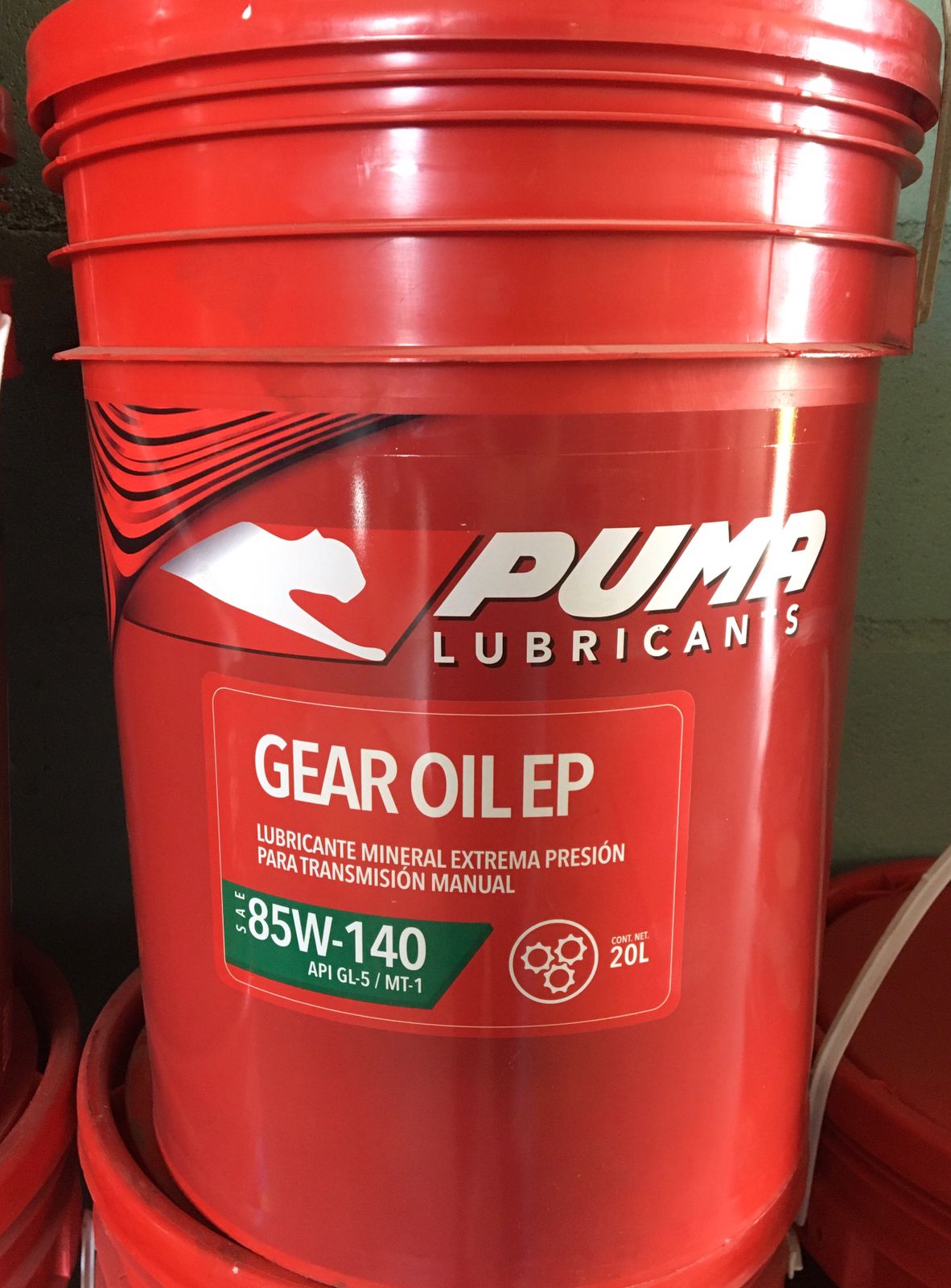 Aceite PUMA GEAR OIL EP 85W-140 B.20L