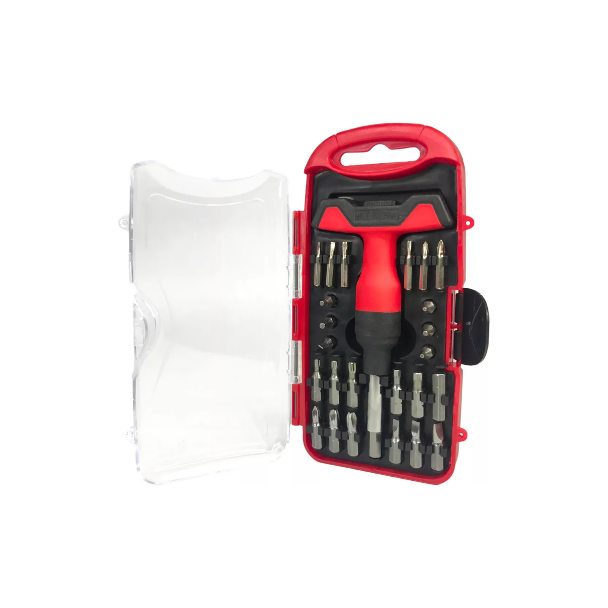 Set De Destornillador 25 Piezas Intercambiables Con Estuche