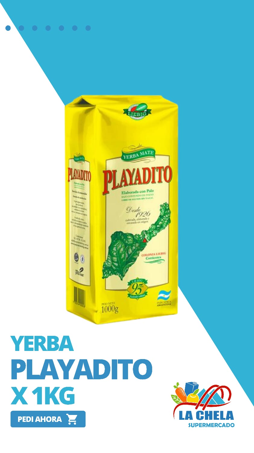 YERBA PLAYADITO X 1KG